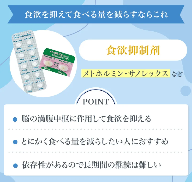 食欲抑制剤の概要